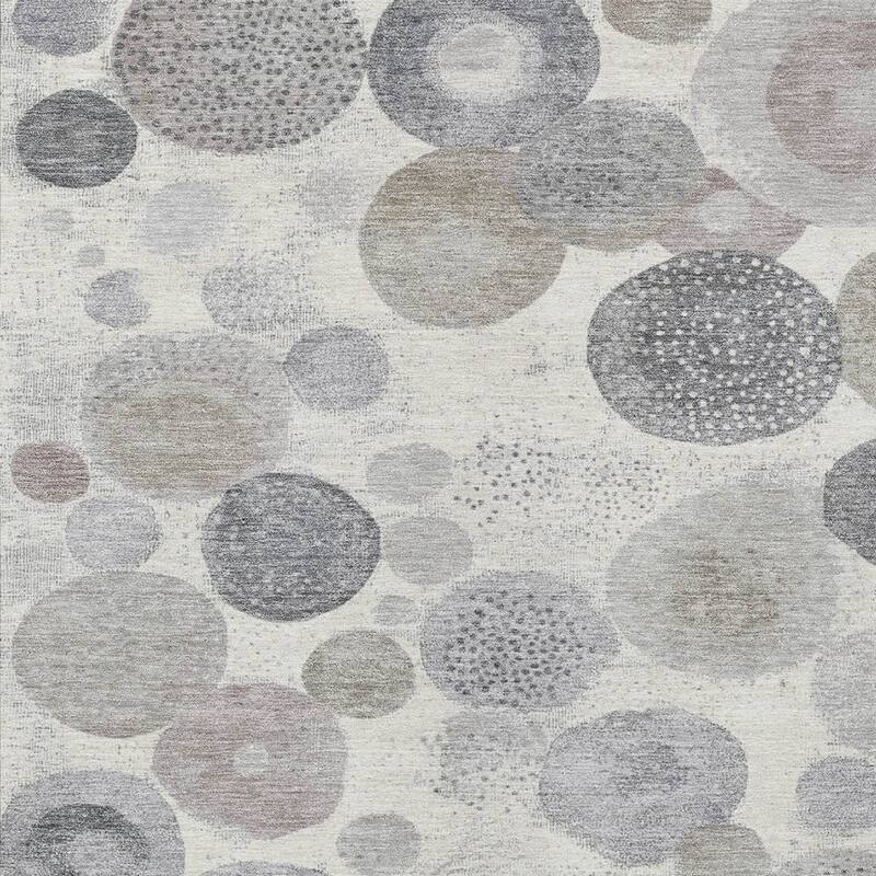 HomeRoots Geometric Transitional Rectangle Outdoor Rug