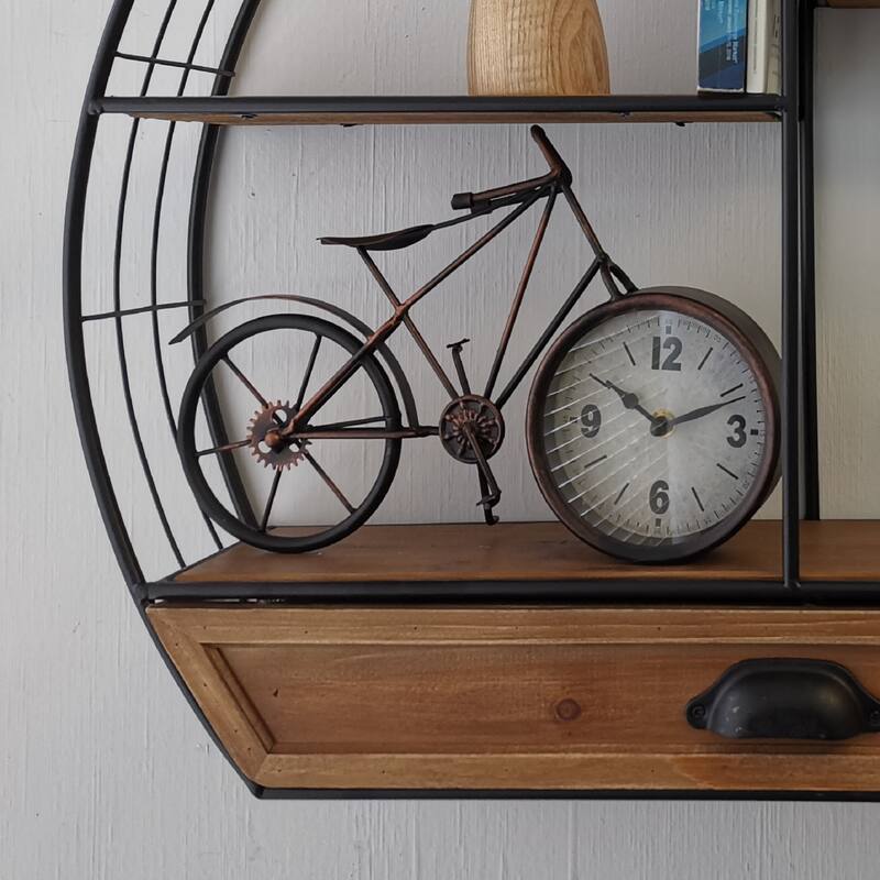 Bike Table Clock - 12.8*8.5*1.5