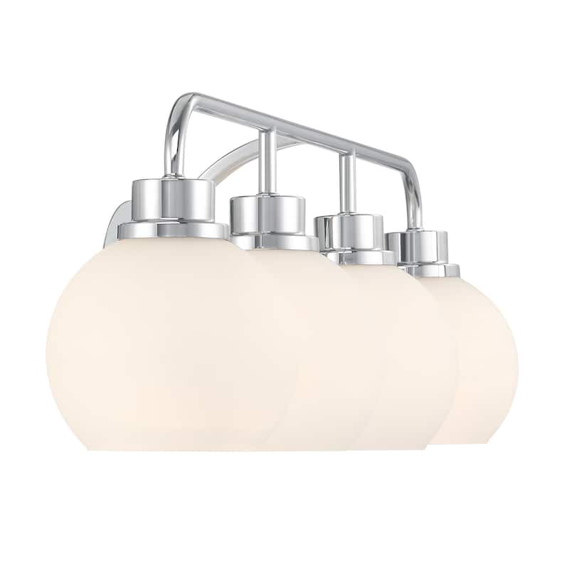 Bellevue SHBF77582 4 Light 32" Wide Vanity Light with Opal Glass