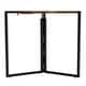 preview thumbnail 9 of 22, Aria Home 35 Inch Folding Table Round Trifold Multi Use Space Saving