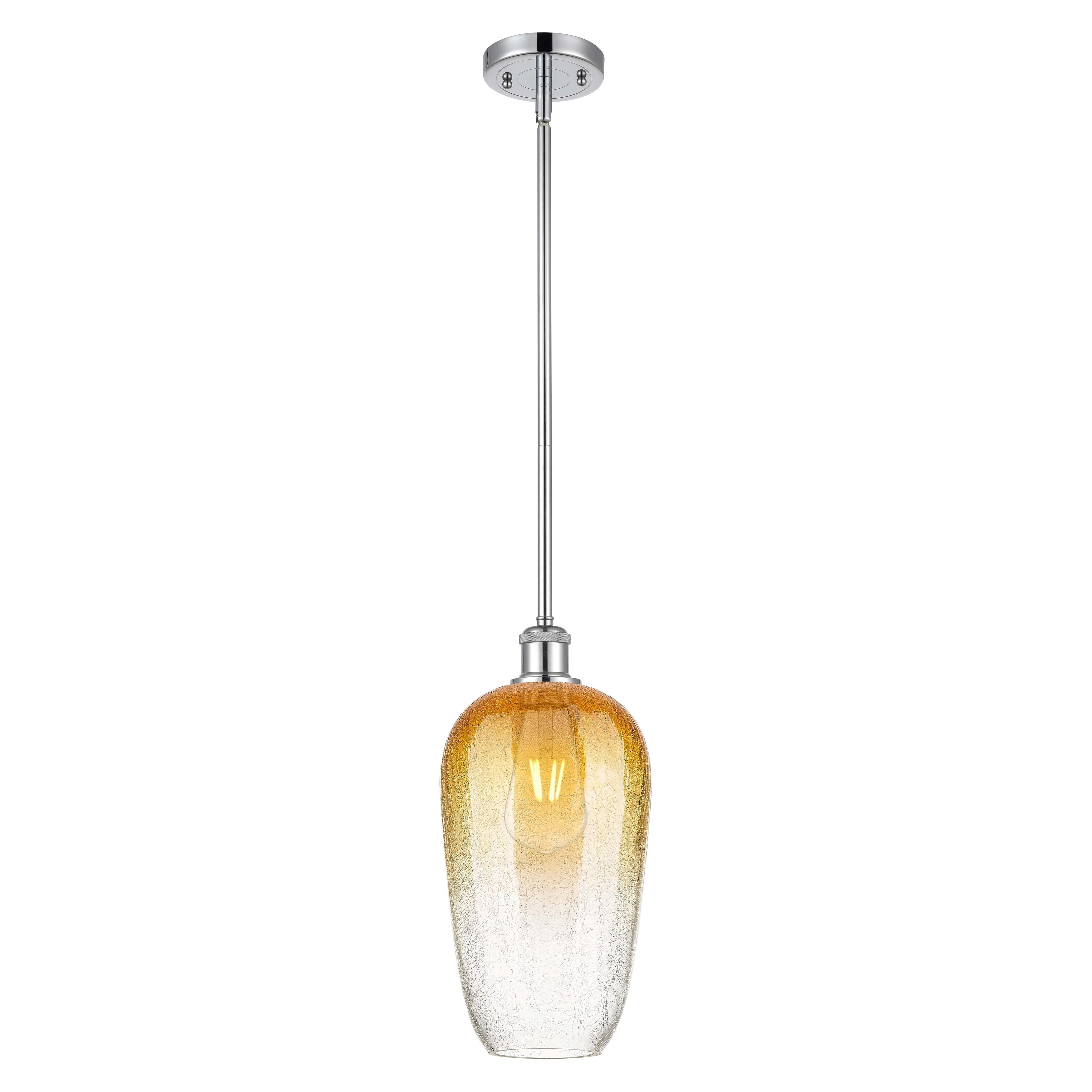 Innovations Lighting Endless Possibilities Ballston - Brookhaven Flute - 1 Light 7" Stem Hung Mini Pendant