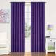 Eclipse Kendall Blackout Window Curtain Panel - 84 Inches - Purple