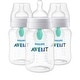 preview thumbnail 8 of 7, Philips Avent Anti-colic Bottle With AirFree Vent 9oz 3pk Silicon/Plastic - Clear