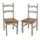 preview thumbnail 1 of 5, Furniture Dash Corona Collection Solid Wood Dining Chairs (Set of 2)
