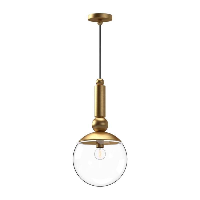 Alora Lighting PD560510CL Delilah 10" Wide Mini Pendant with Clear