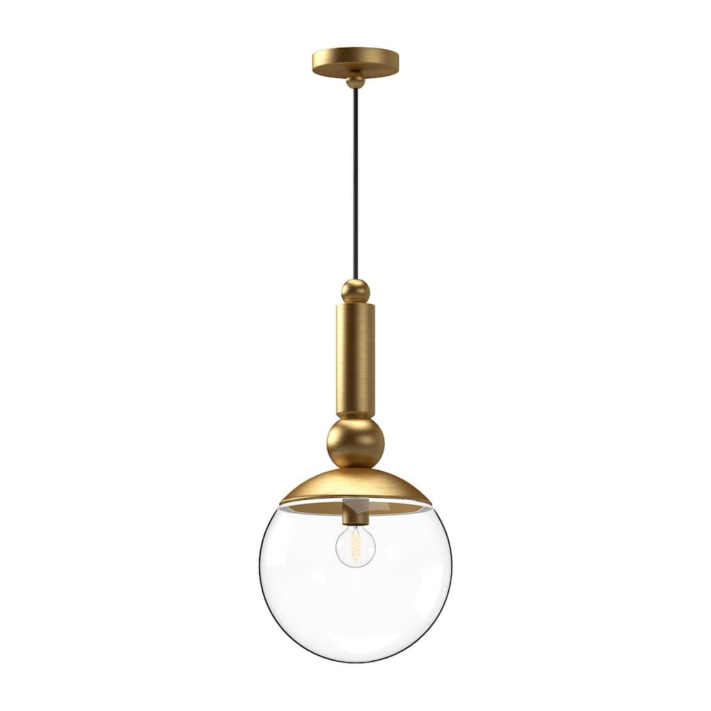 Alora Lighting PD560510CL Delilah 10" Wide Mini Pendant with Clear