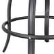 preview thumbnail 10 of 20, Patio Festival 3-Piece Outdoor Metal Bar Height Swivel Bistro Set