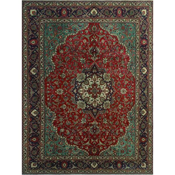 Noori Rug Semi Antique Ivyanne Red/Navy Rug 9'8 x 12'6 Noori Rug Semi Antique Ivyanne Red/Navy Rug 9'8 x 12'6