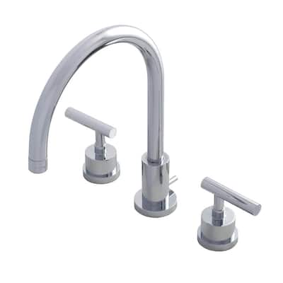 Kingston Brass Manhattan 1.2 GPM Widespread Bathroom Faucet with