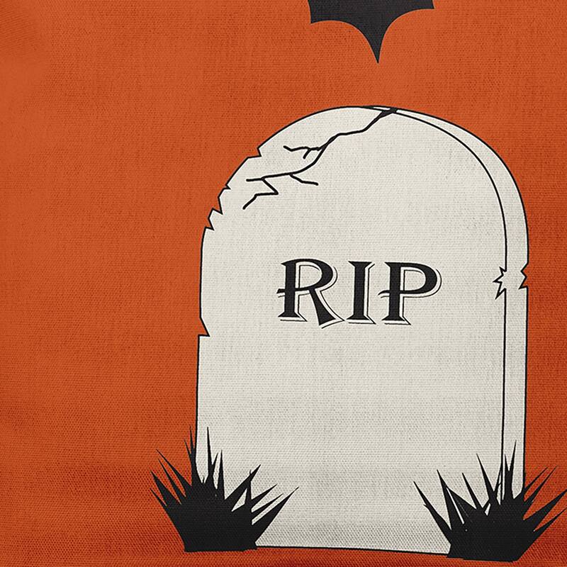 RIP Halloween Indoor/Outdoor Throw Pillow
