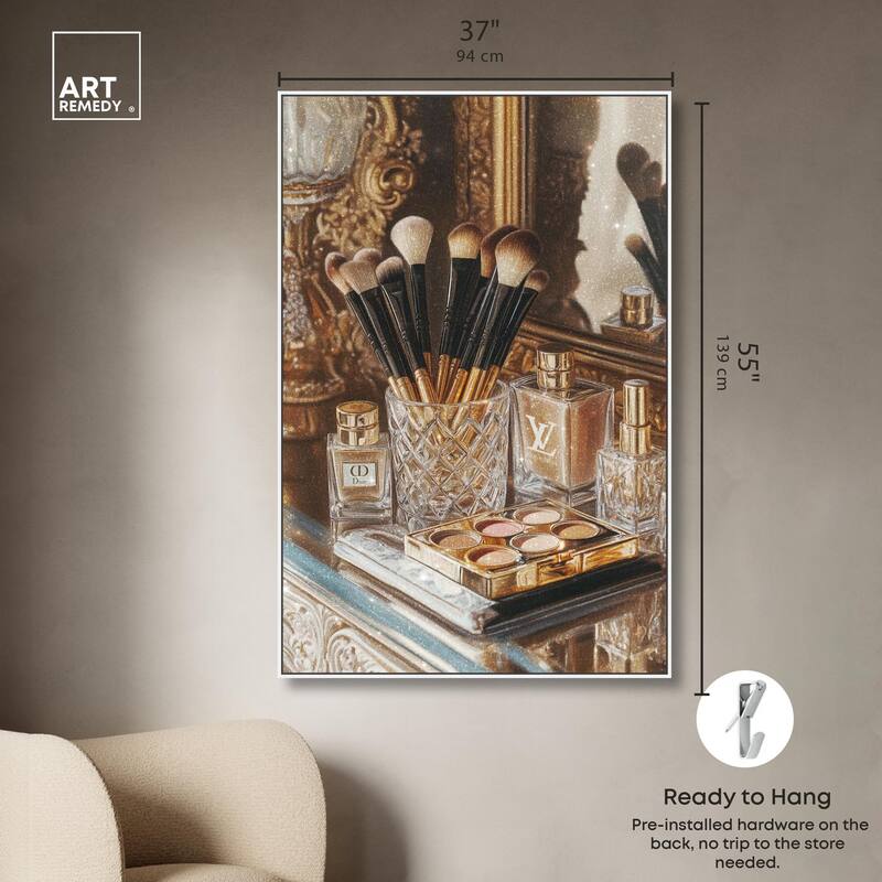 Oranate Makeup Collection Canvas by Art Remedy