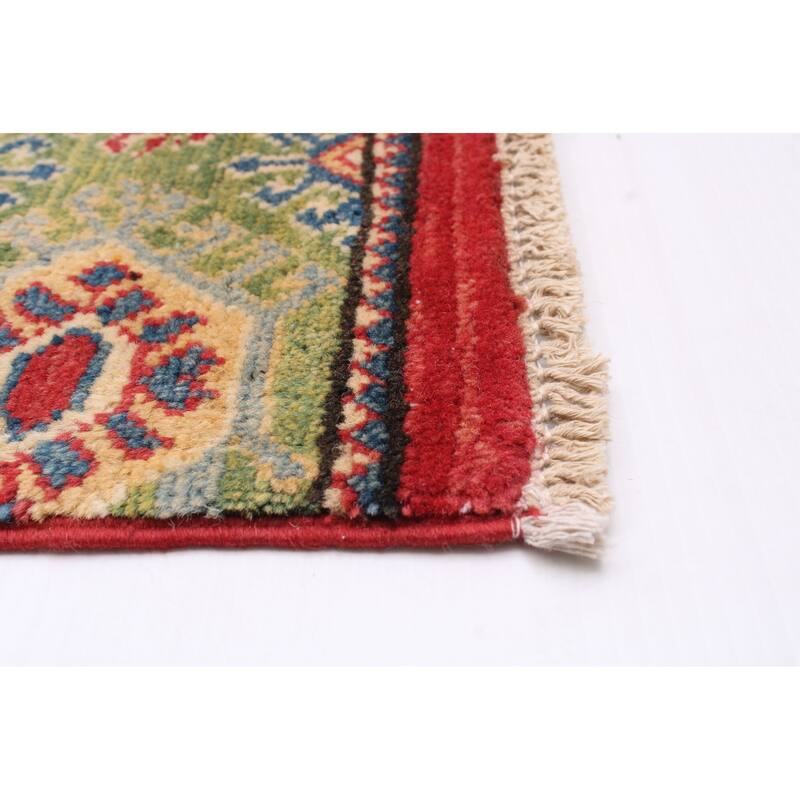 ECARPETGALLERY Hand-knotted Finest Ghazni Red Wool Rug - 9'5 x 13'11