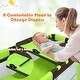 preview thumbnail 7 of 10, Green Baby Crib Playpen Playard Pack Travel Infant Bassinet Bed