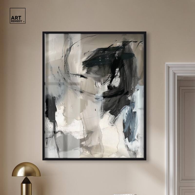 Scribbled Energy I Shadowbox by Art Remedy
