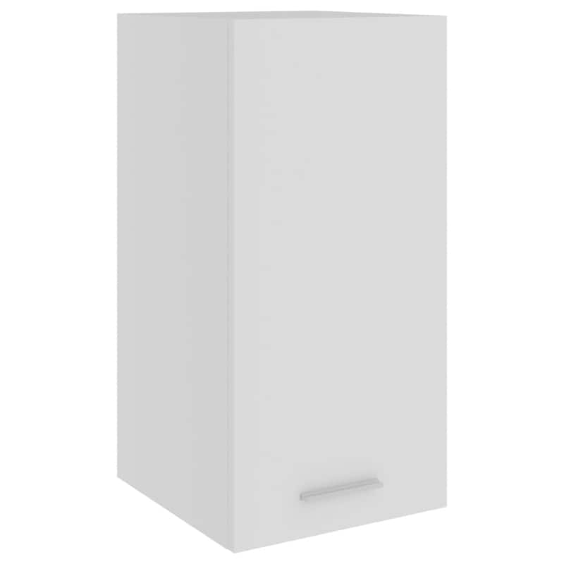 vidaXL Kitchen Cabinet Storage Cupboard Under Sink Organizer Engineered Wood - 11.6"x12.2"x23.6" - White