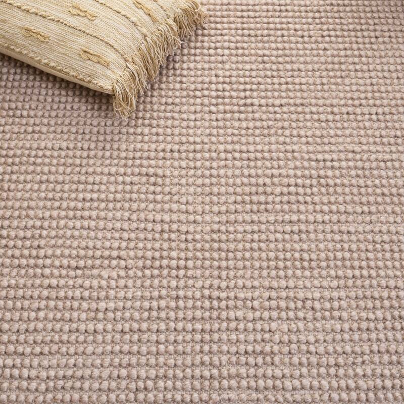 SAFAVIEH Handmade Natura Dalmira Raised Textured Wool Blend Rug
