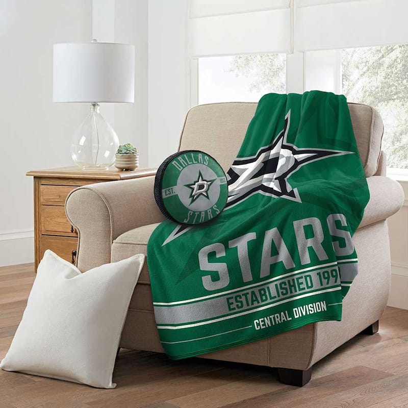 NHL Dallas Stars 15 Inch Cloud Pillow