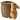 7" Rabbit and Basket Flower Pot - 7 in