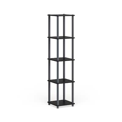 Porch & Den St. Marks 5-tier Corner Square Display Shelf