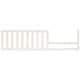 preview thumbnail 17 of 26, Evolur Convertible Crib Toddler Guard Rail Vanilla Bean