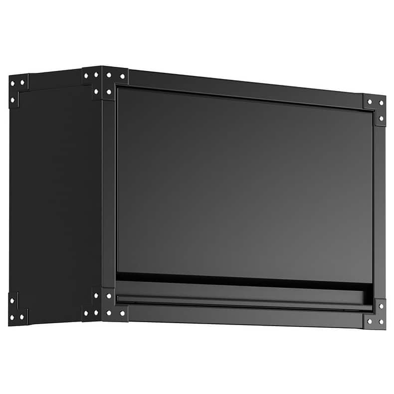 31" W x 20" H Metal Garage Hanging Storage Wall Mounted Cabinet with Flip Up Door