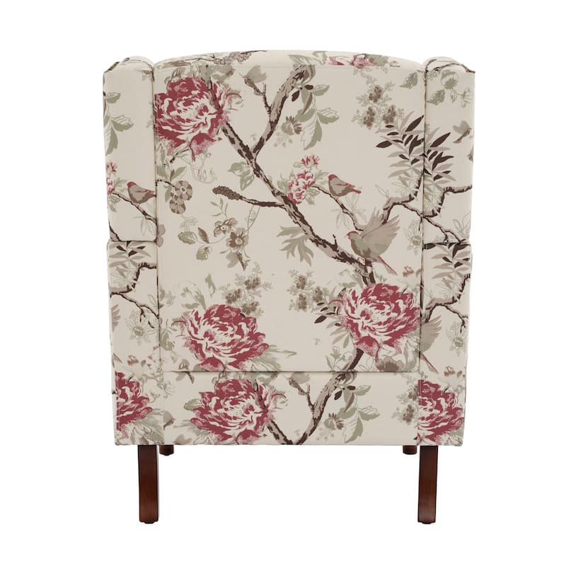 Traditional Nailhead Trim Armchair Accent Chairs Set of 2