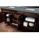 preview thumbnail 25 of 34, James Martin Vanities Brookfield 72" Double Vanity, Burnished Mahogany