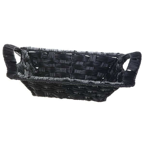https://ak1.ostkcdn.com/images/products/is/images/direct/66b5412dbadacf7028db1404d8ba06ec6ef01c9d/Black-Weave-Basket-With-Handle-%28Rect%29-%2814-X-10%29---Set-of-2.jpg?impolicy=medium