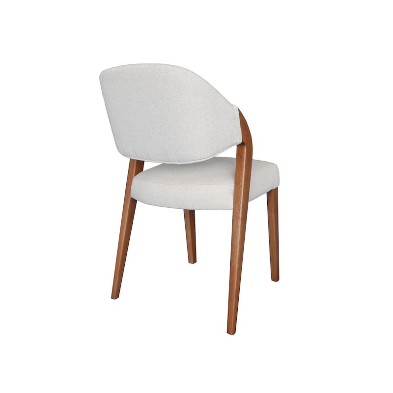 Magnolia Upholstered Walnut Dining Chair