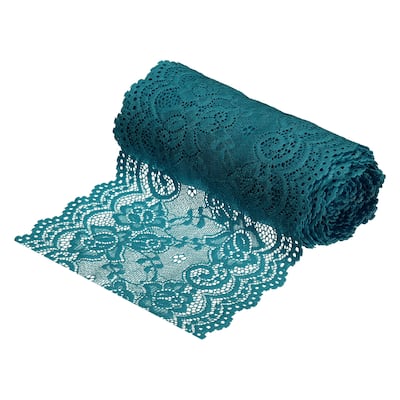 6 Inch Wide 5 Yard Lace Ribbon Floral Pattern Lace Trim Ribbon