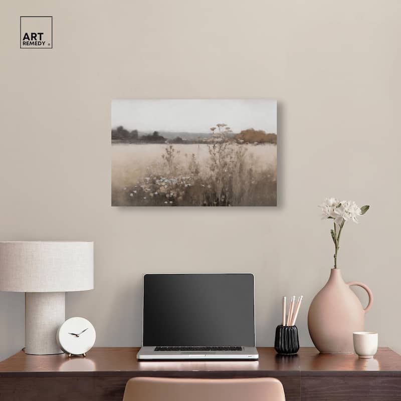 Distant Grove Canvas by Art Remedy, Gallery Wrapped