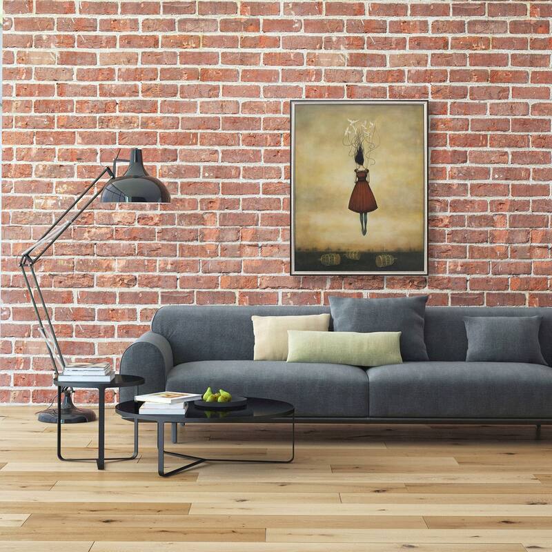 Propac Images Suspension of Disbelief Textured Wall Art - Orange