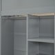 preview thumbnail 78 of 78, Twin/Full Size Loft Bed with Bulit-in Desk and Wardrobes, Solid Wood Kids Loft Bedframe with 4 Drawers and Storage Shelves