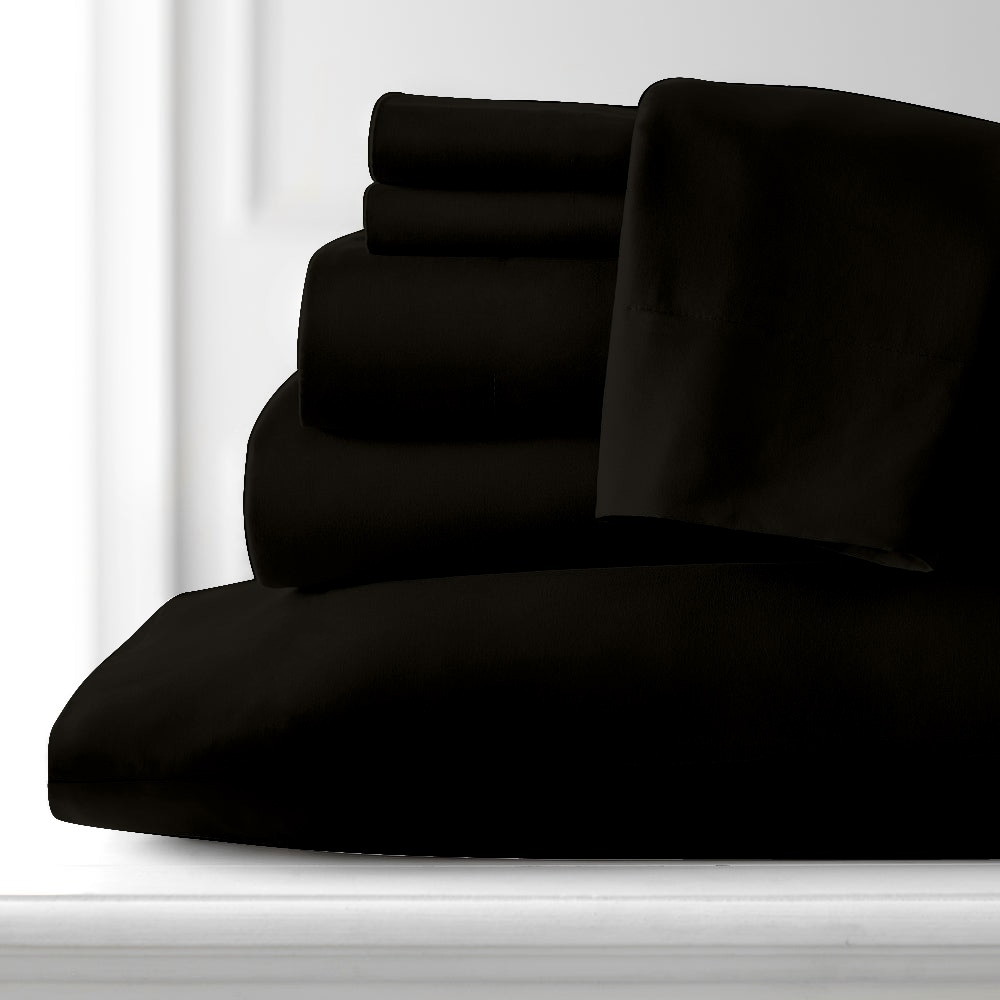 Luxury Hotel Collection Bamboo Rayon Bed Sheet Set - 6 Piece-image