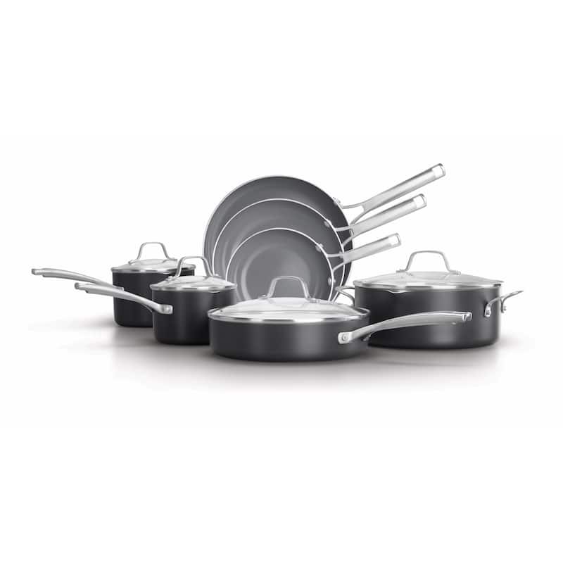 Calphalon® Classic™ Oil Infused Ceramic 11- Piece Cookware Set