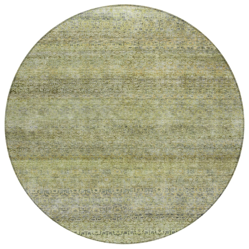 Machine Washable Indoor/ Outdoor Ombre Chantille Rug