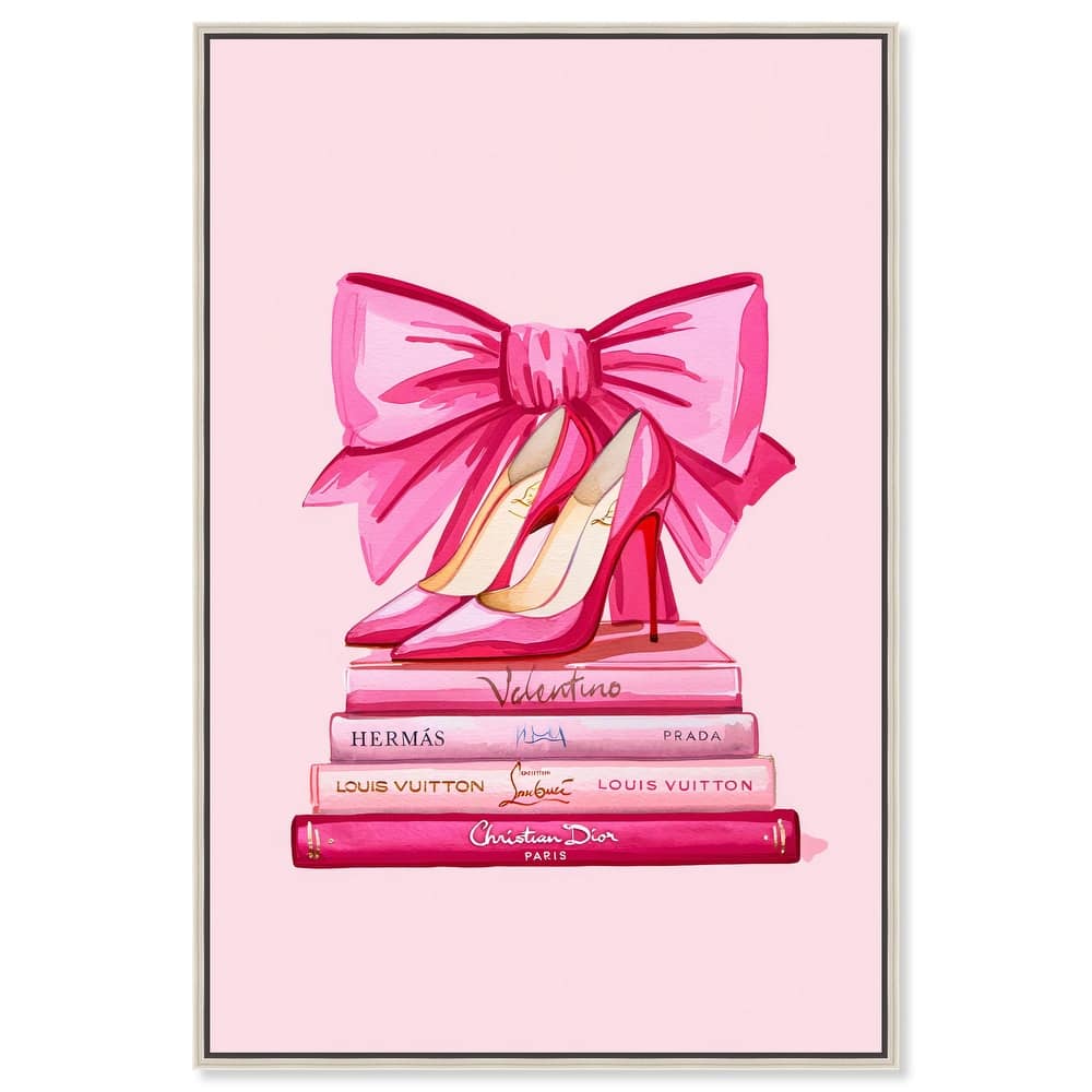 Roseate Runway Reads Canvas by Art Remedy