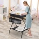 preview thumbnail 2 of 8, Babyjoy Infant Baby Changing Table Folding Diaper Station Organizer w/