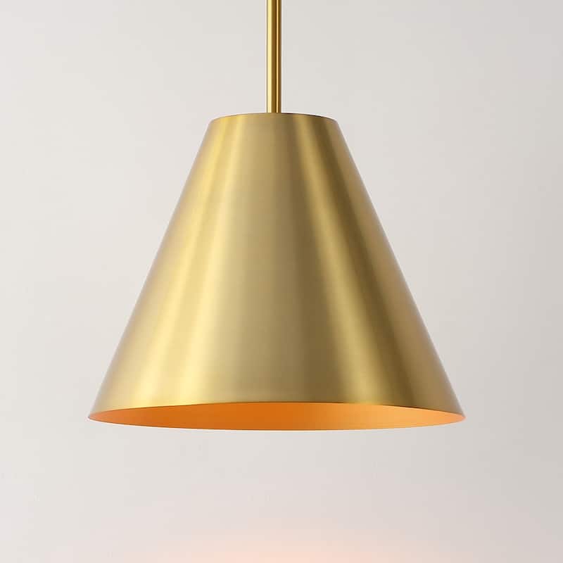 SAFAVIEH Lighting Tamilla 15" Rustic Pendant - 15" W x 15" D x 84" H - 15Wx15Dx84H