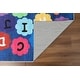 preview thumbnail 5 of 5, Kids Collection Colorful Alphabet ABC Educational Area Rug