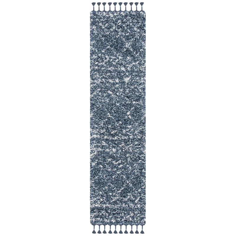 SAFAVIEH Pro Lux Shag Dottie Moroccan Tassel 2.4-inch Thick