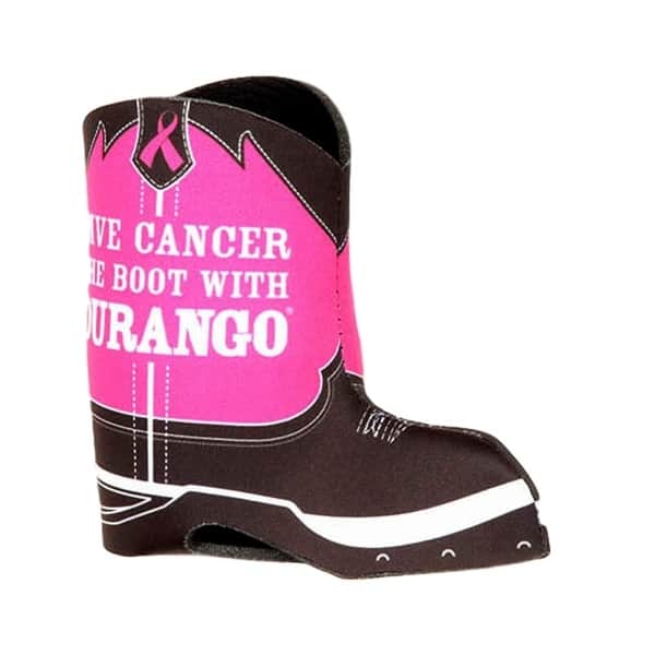 Durango Western Boots Womens Pink Ribbon Koozie One Size Pink