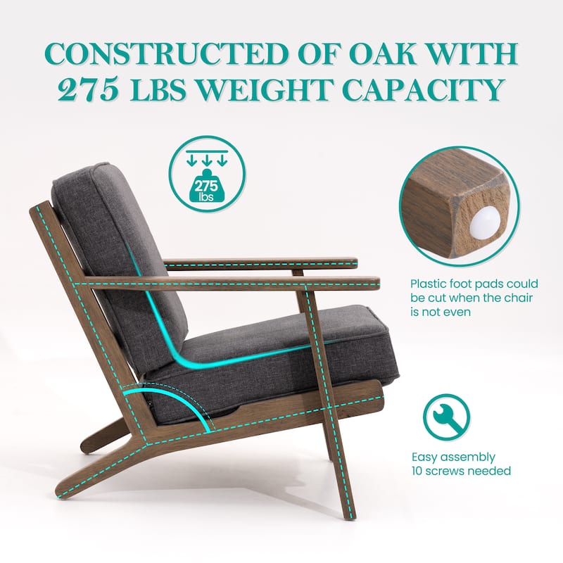 Crestlive Products Outdoor Premium Deep Seat Cushion Set