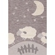 preview thumbnail 6 of 11, Kids Collection -Cream/Brown Sheep Rug