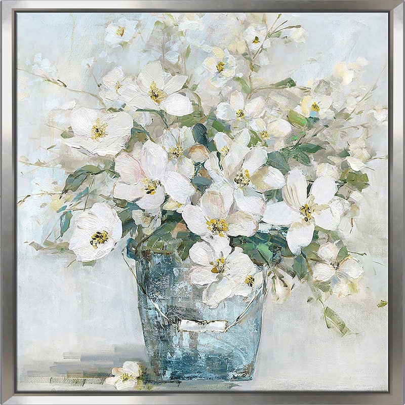 "Cottage Charmer II" Print on Floating Canvas