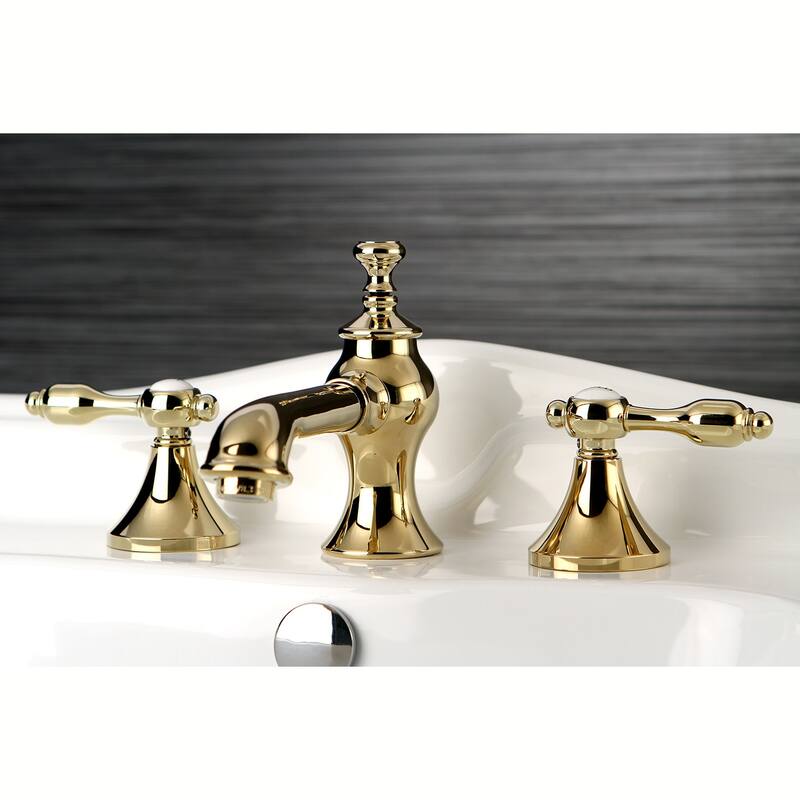 Kingston Brass Tudor Widespread Bathroom Faucet - Includes Metal
