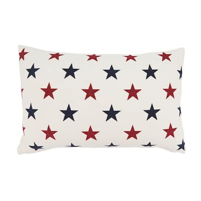 Americana Stars Throw Pillow
