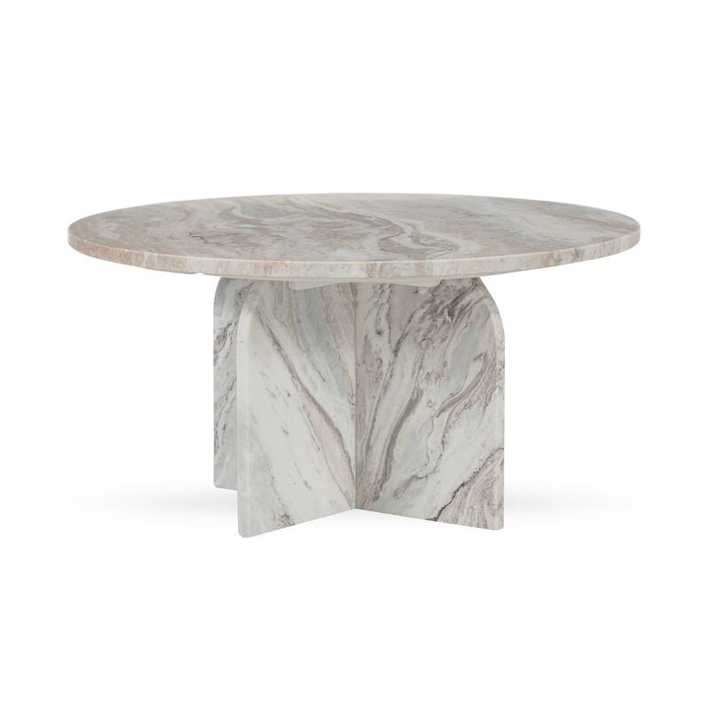 Classic Home Reilly Marble Coffee Table