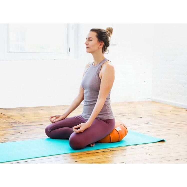 Sol Living Round Cotton Zafu Cushion Yoga Accessory