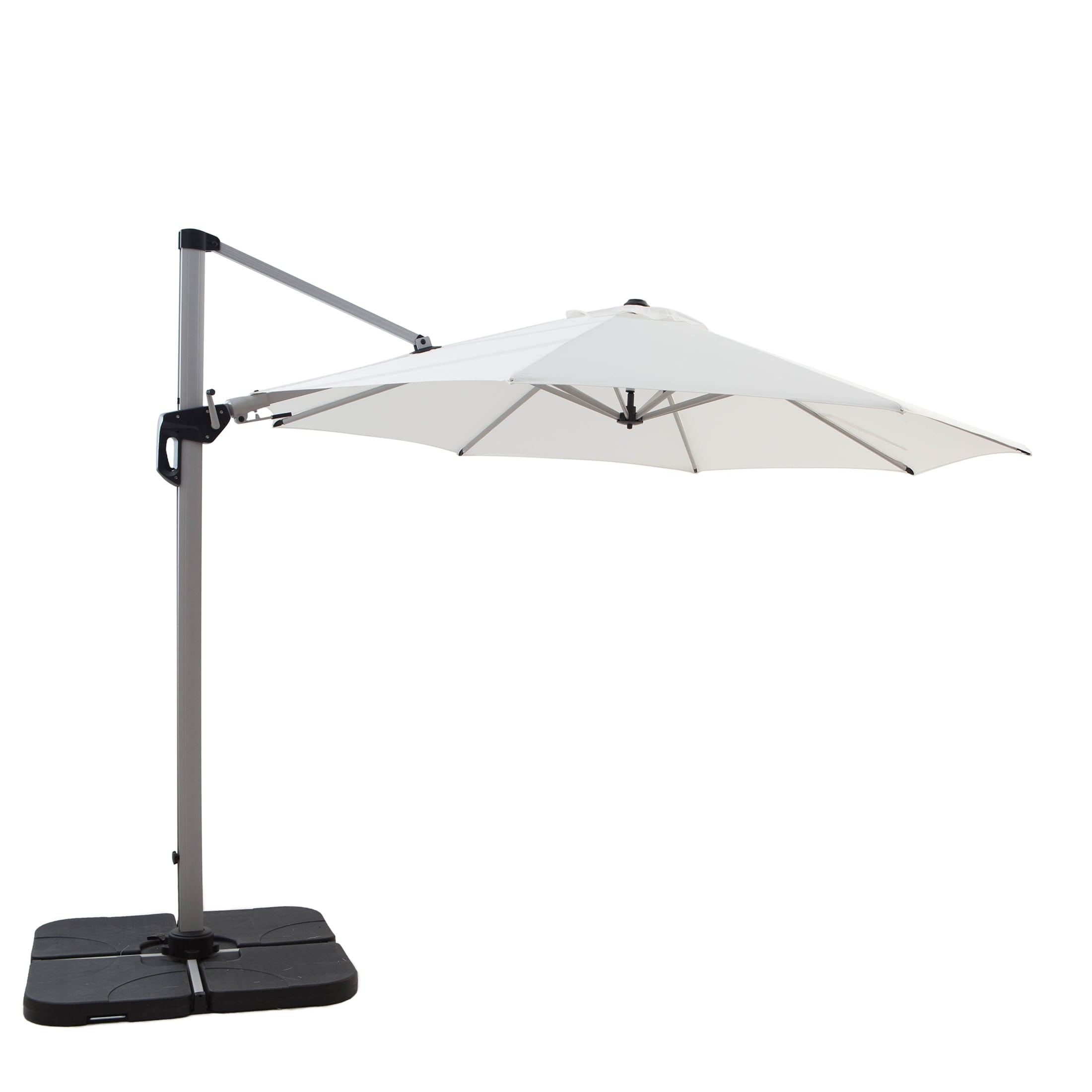 Shop Black Friday Deals On Naple 11 Heavy Duty Cantilever Patio Umbrella Overstock 31688428 Coffee